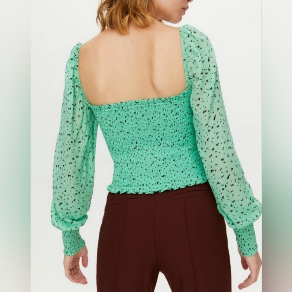 aritzia x little moon blouse